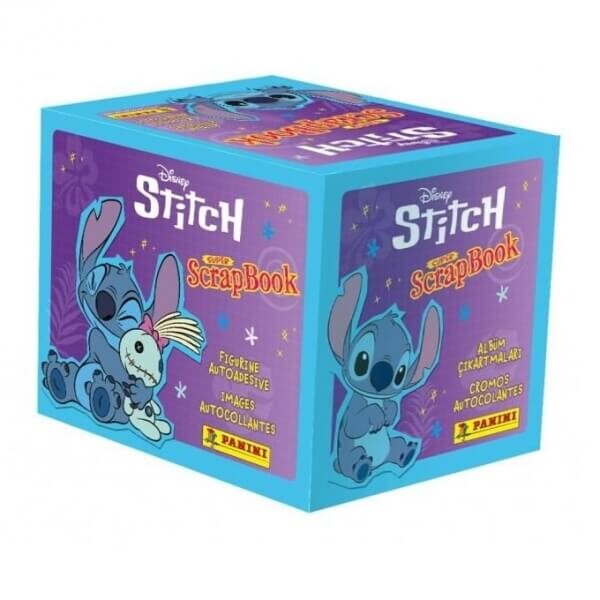 Stitch Super ScrapBook samolepky - box (36 balíčků)