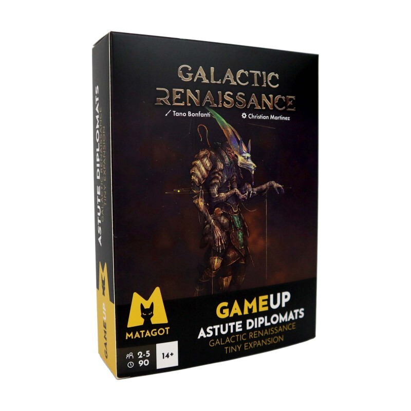 Matagot Galactic Renaissance: Astute Diplomats Game Up