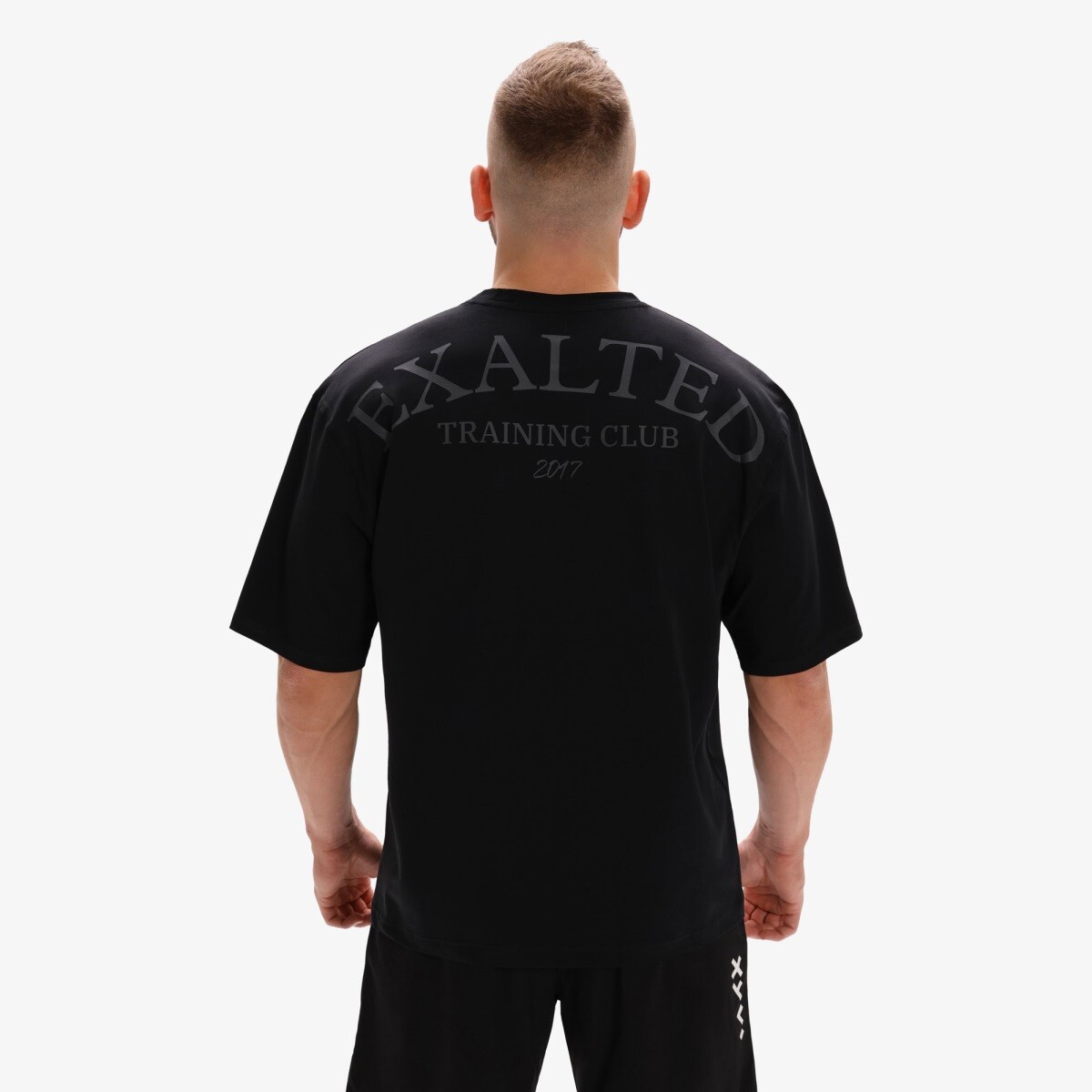 Pánské tričko exalted training club černá s