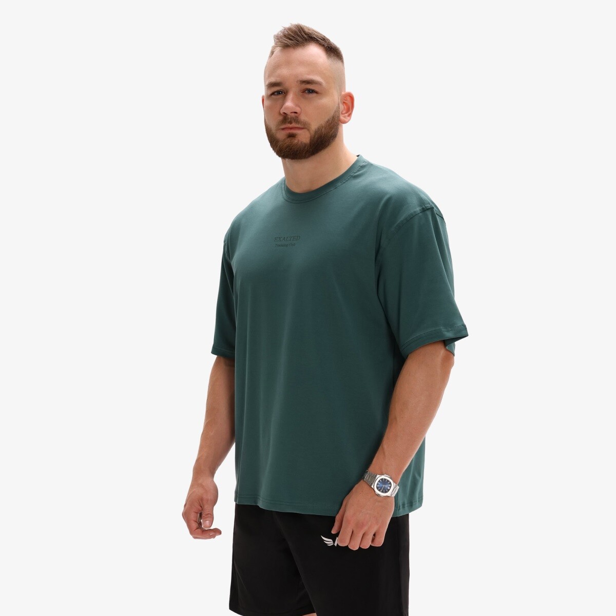 Pánské tričko exalted training club zelená s