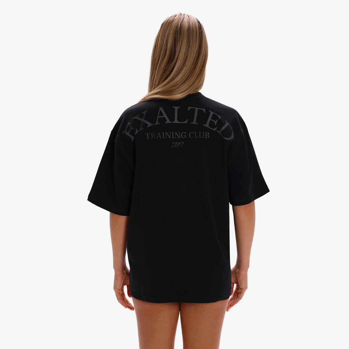 Dámské tričko exalted training club černá xs