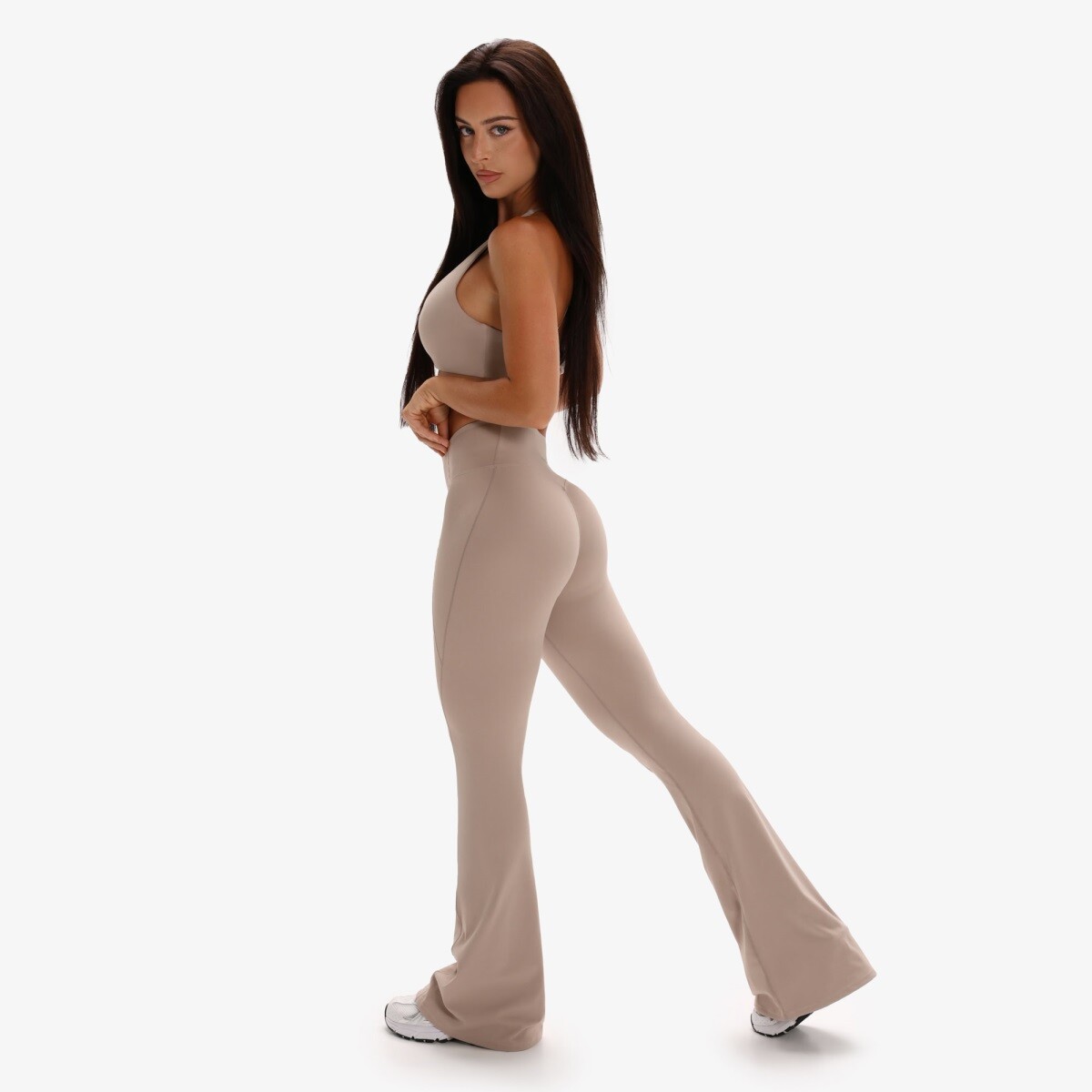 Dámské legíny exalted elysia flare béžová xxs