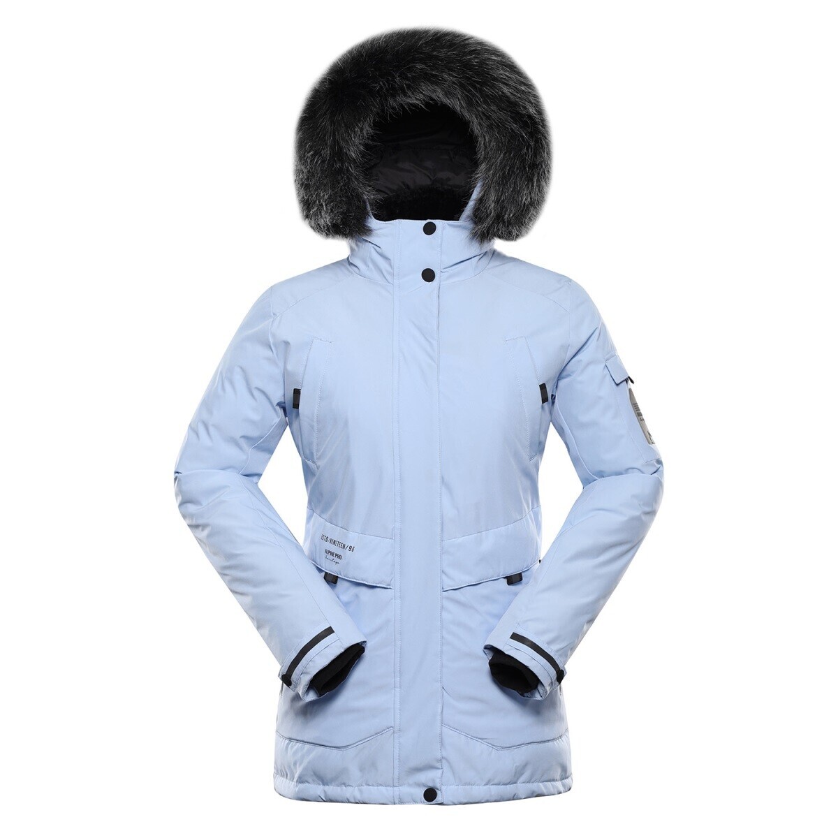 Dámská zimní bunda s membránou ptx alpine pro werda 2 modrá xs