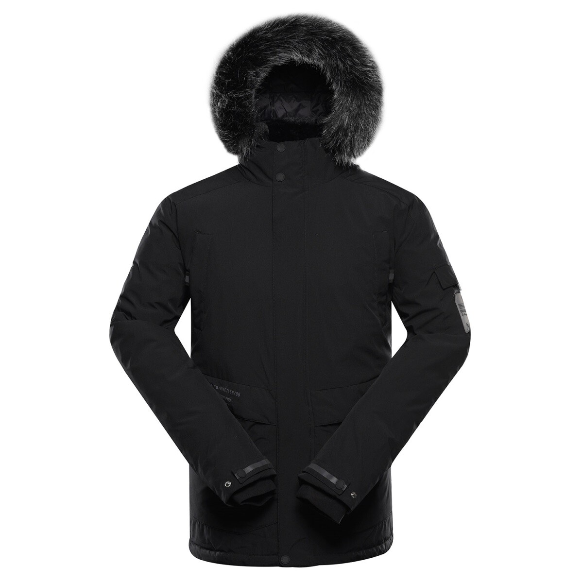 Pánská zimní bunda s membránou ptx alpine pro werd 2 černá s