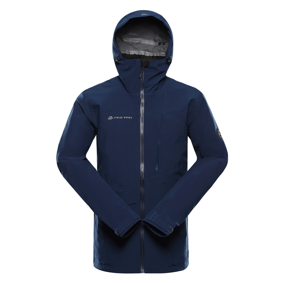 Pánská nepromokavá bunda s ptx membránou alpine pro zarr 2 modrá l