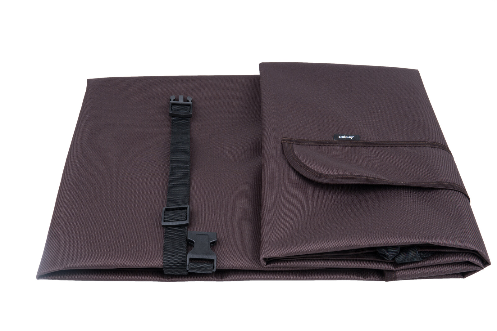 Ochranný potah do auta pro psy TRAVELLING hnědá velikost 150x150 cm