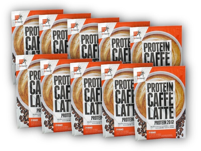 Extrifit 10x Protein Caffé Latte 80 31g sáček Varianta: caffe latte