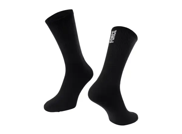 Force Longer Slim ponožky černá vel. S-M (EU 36-41)