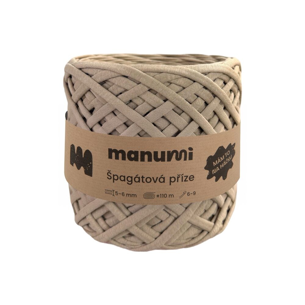 Manumi špagátová příze béžová - 1 ks