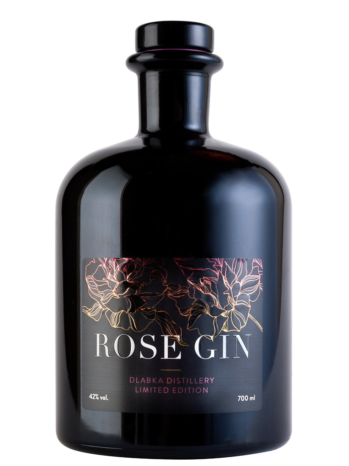 Dlabka Rose gin 42% 0,7l