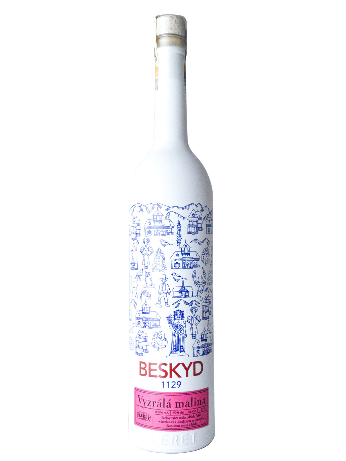 Fleret Beskyd 1129 Vyzrálá malina 35% 0,7l
