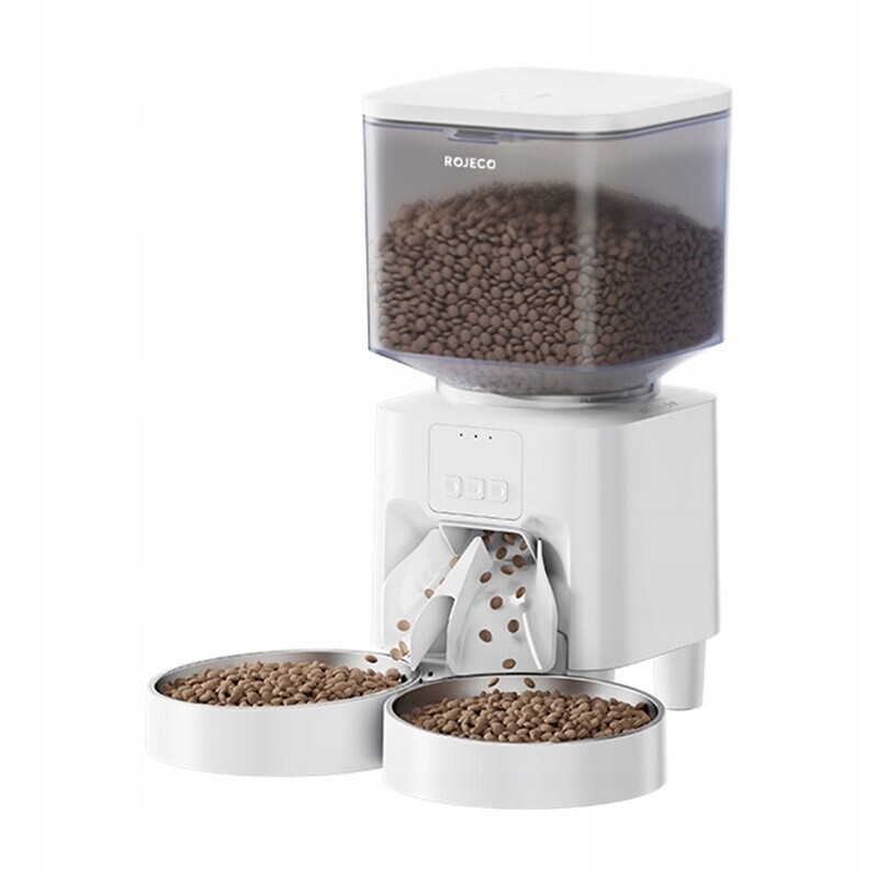<h1>Dvojitý inteligentní krmící dávkovač 4,5L WiFi Rojeco</h1>
