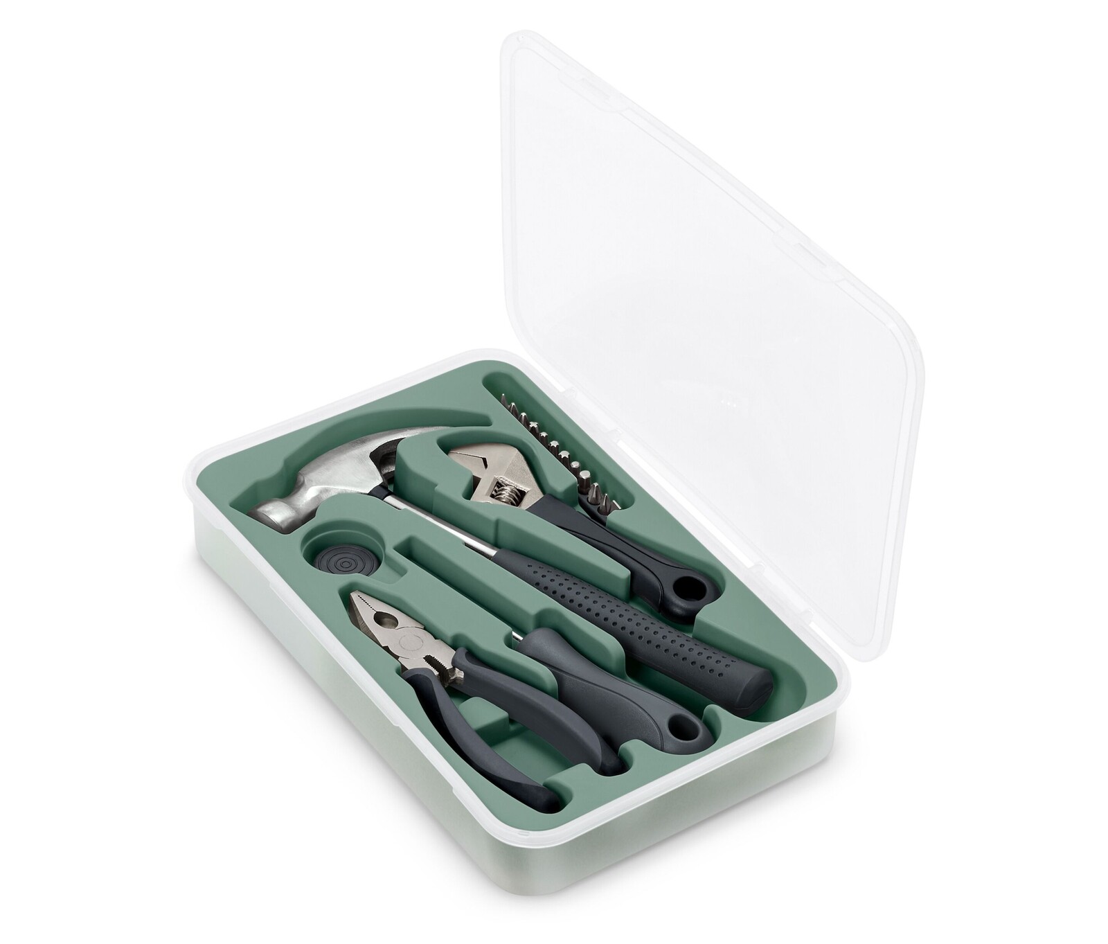 Tchibo - Sada nářadí - barva: zelená