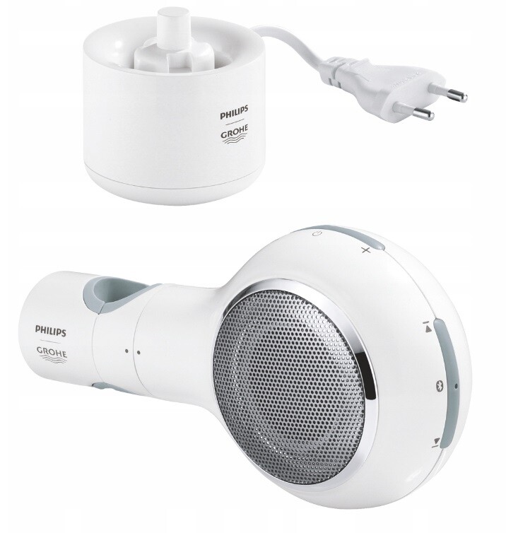 Voděodolný reproduktor do sprchové tyče Philips Grohe Bluetooth Aquatunes