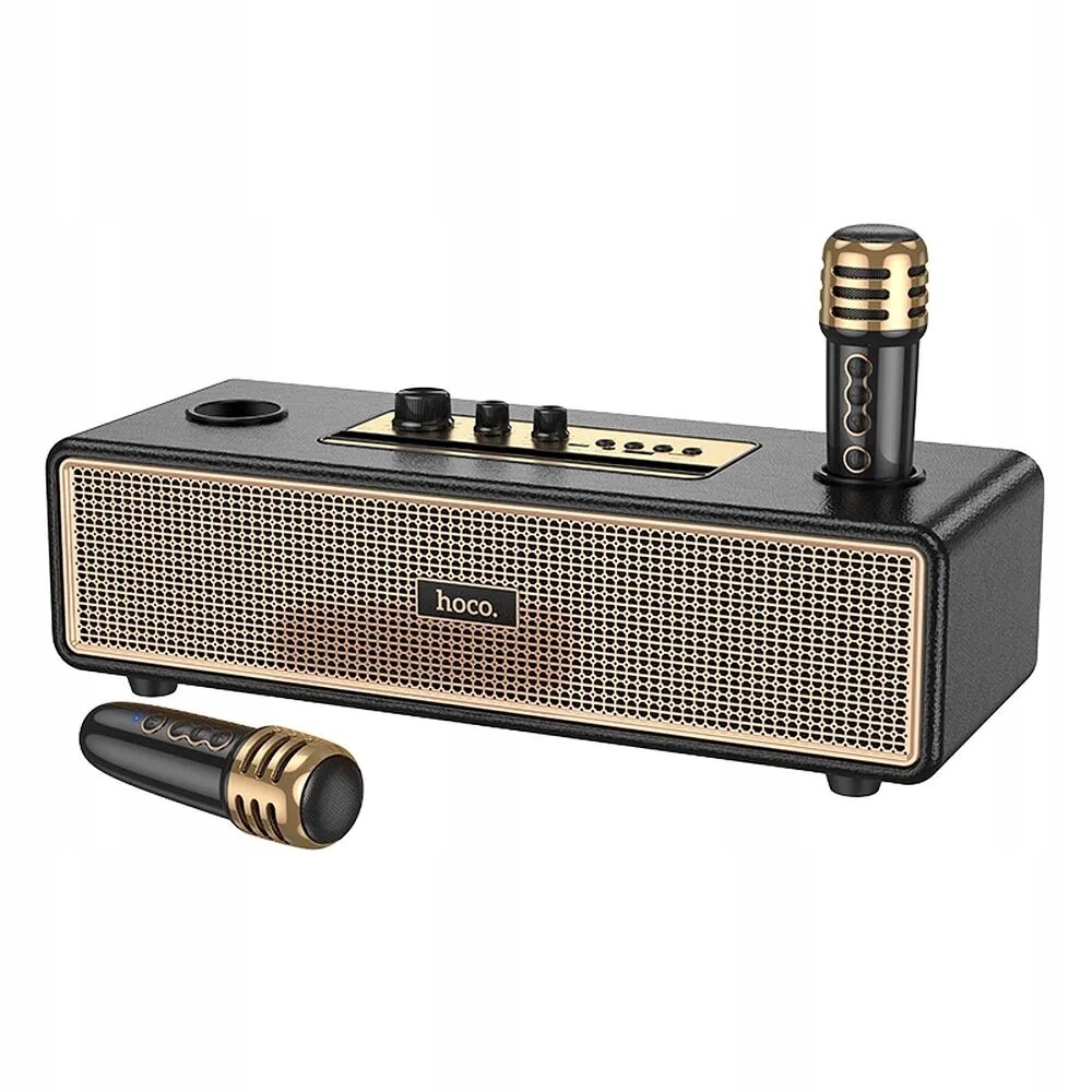 Bluetooth karaoke sada 25W 6h Hoco BS63 černá
