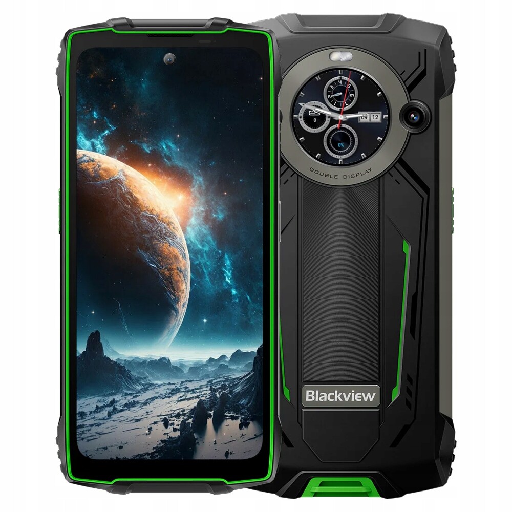 Blackview BV8200, 12+24/256GB, 8800mAh, zelená
