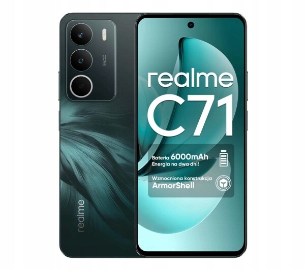 Smartphone realme C71 8 Gb 256 Gb 4G (lte) zelený