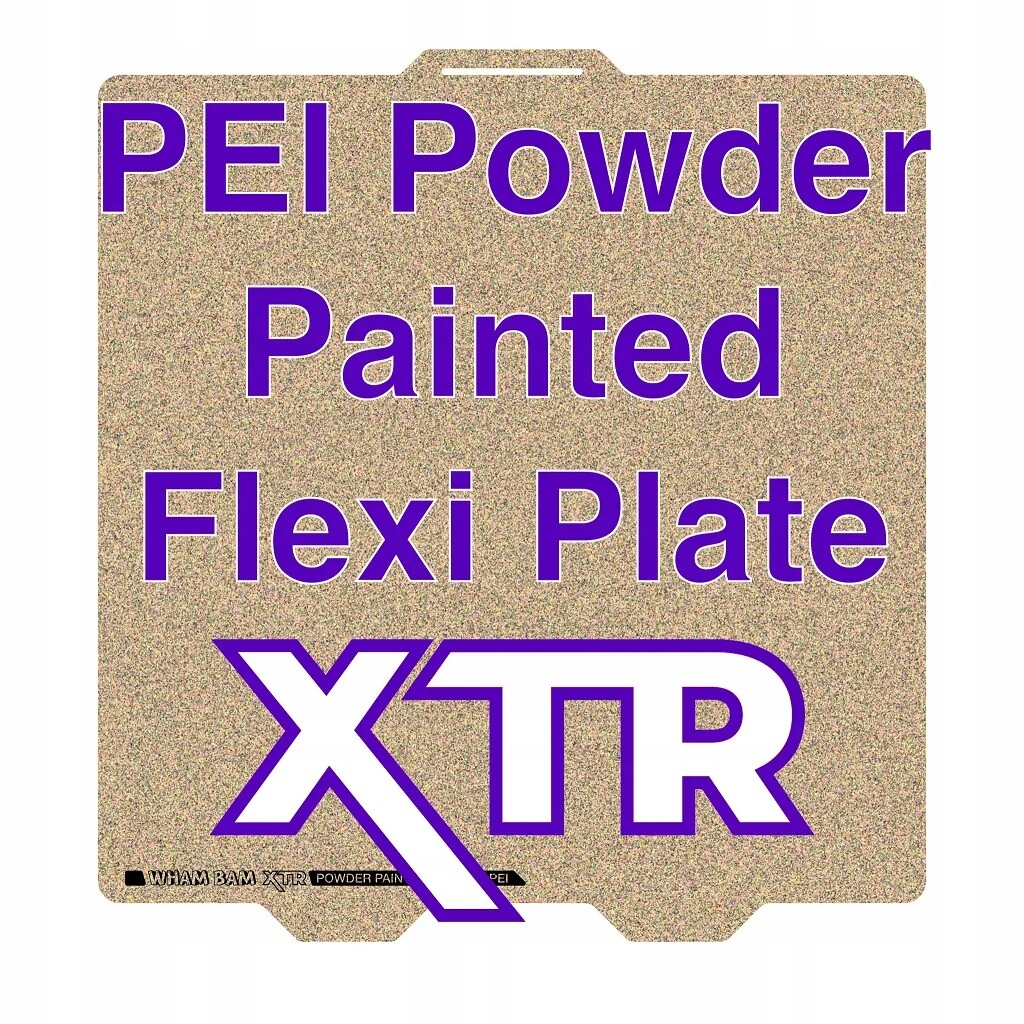 Wham Bam 258x258 Xtr Powder Painted Pei Flexi Plate (Bambu Lab) – podložka