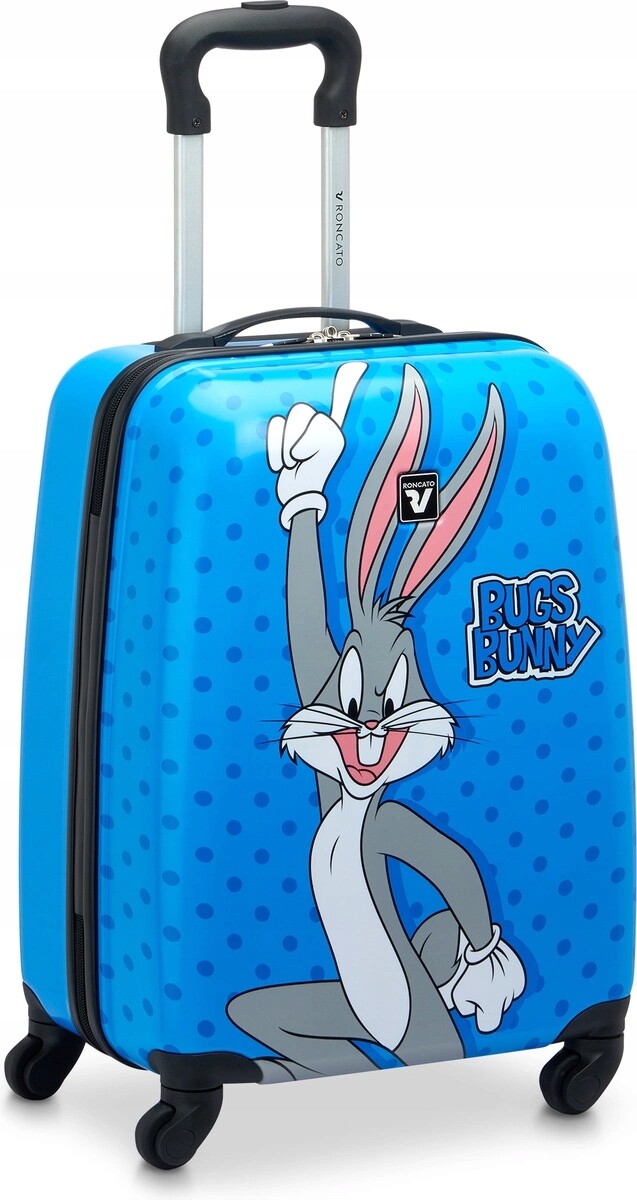 Kabinový kufr Roncato Looney Tunes 50 cm modrý