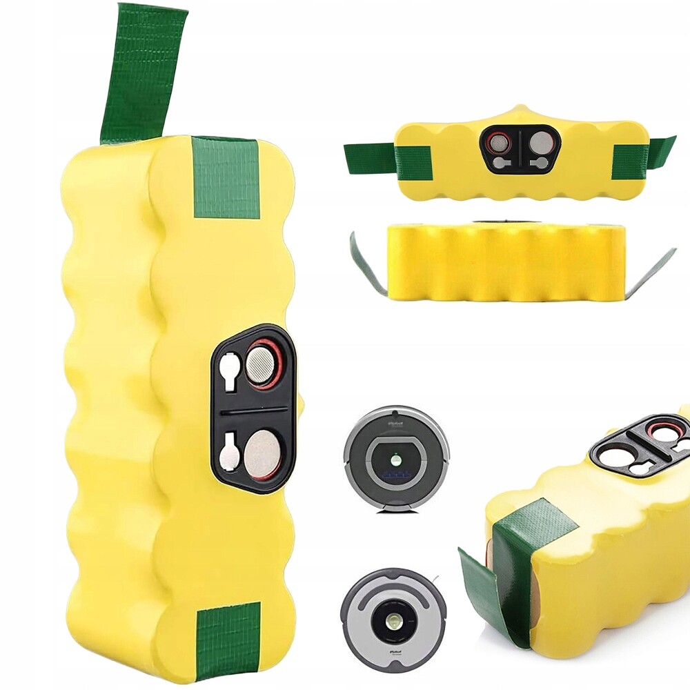 Náhradní Baterie 5200 Mah Pro Robotický Vysavač Irobot Roomba, Snadná Výměna