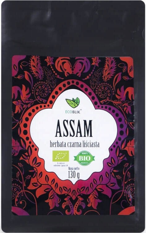 Čaj Černý Listový Assam Bio 130 g Ecoblik