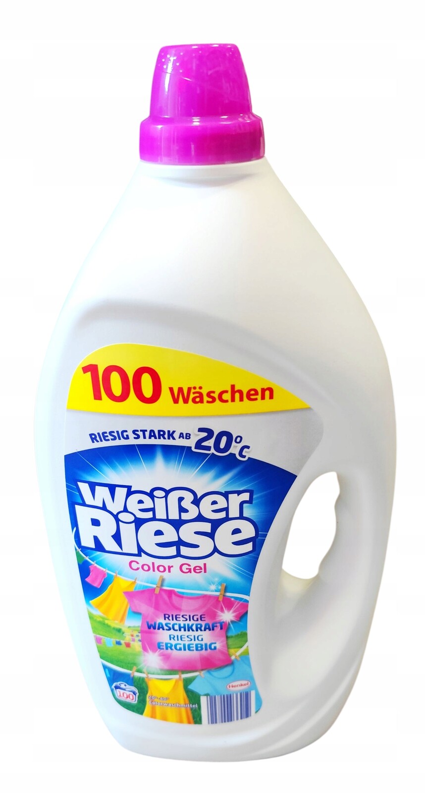 Weisser Riese gel na praní barev 4,5 l z Německa DE8