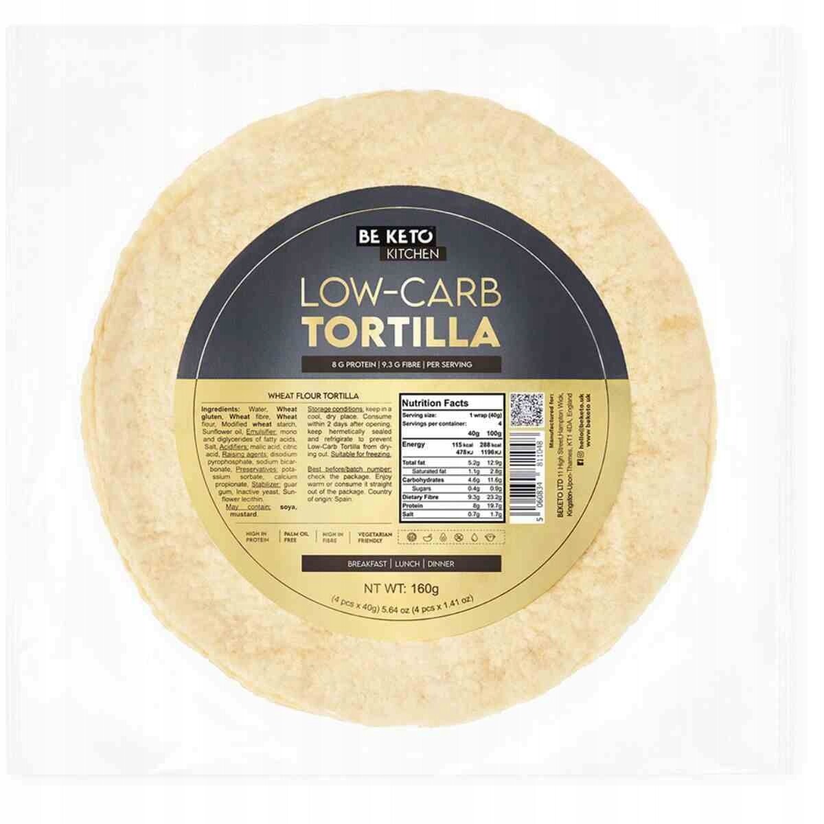BeKeto Keto Tortilla 4x40 g