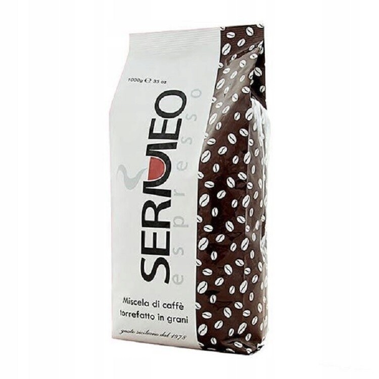 Káva zrnková Sermeo Espresso Soave ze Sicílie, čerstvá, 1 kg, 1000 g