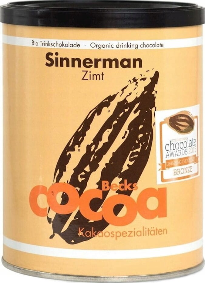 Čokoláda k pití skořicová Fair Trade Bezlepková Bio 250 g Becks Coco
