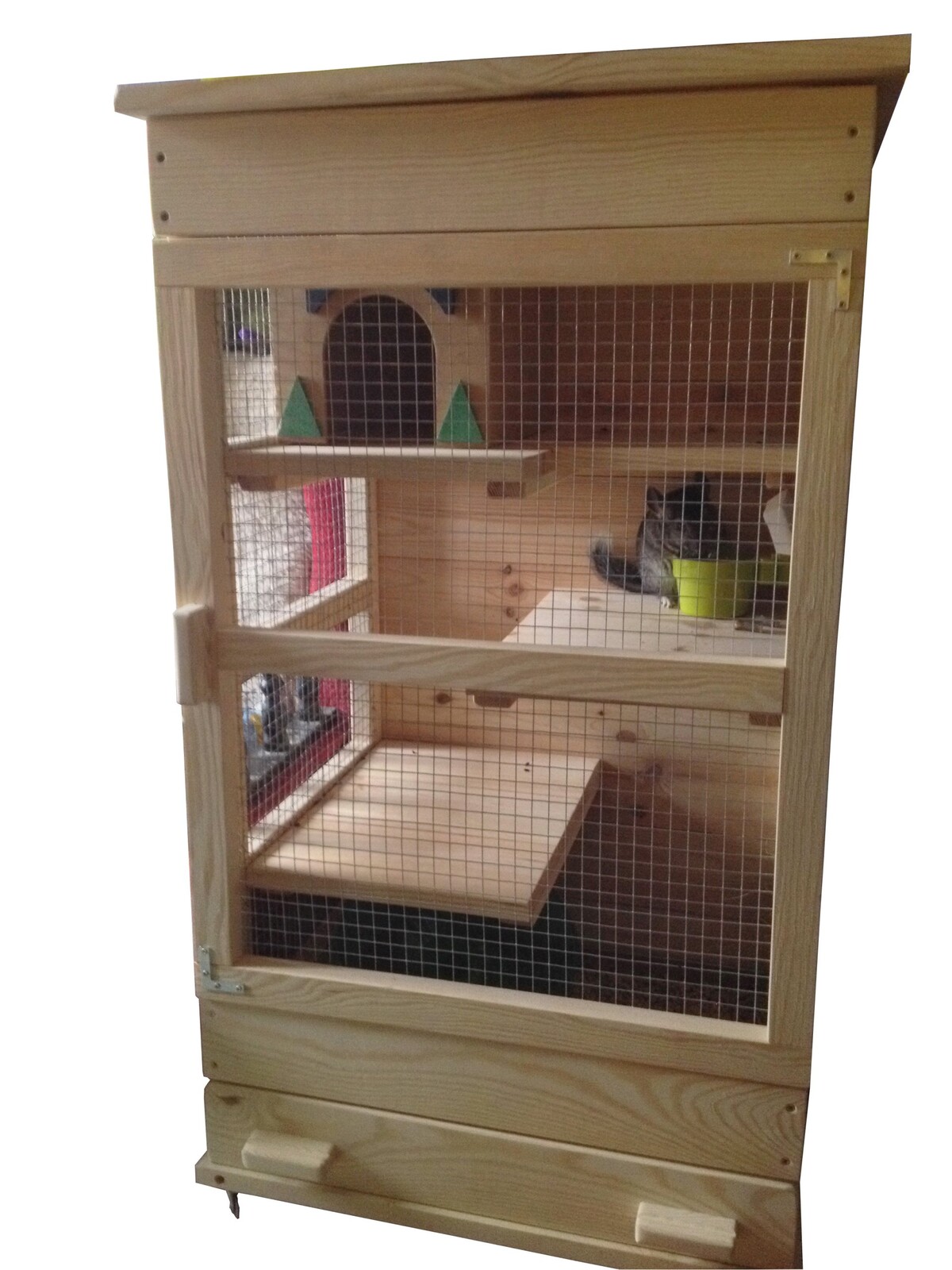 Voliéra pro činčily 60x110x60