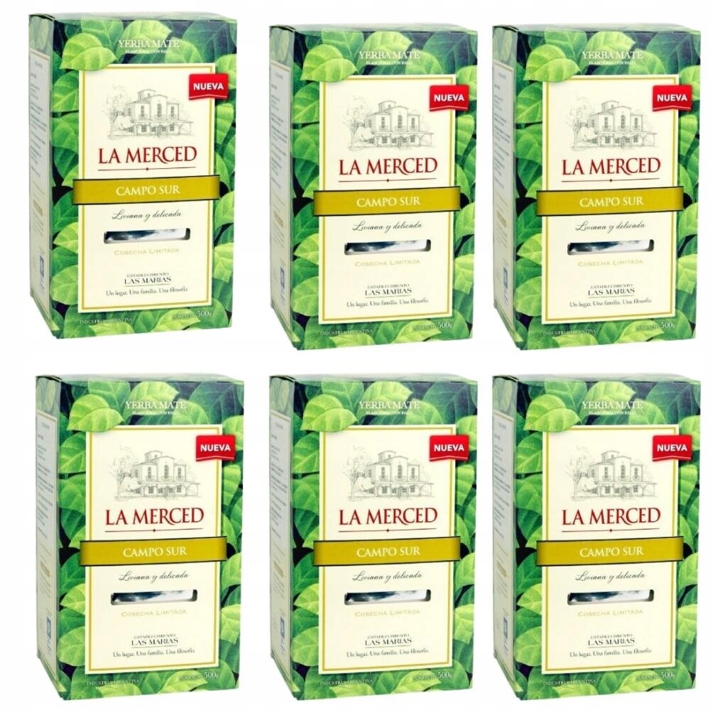 Yerba Mate La Merced Campo Sur 3 kg