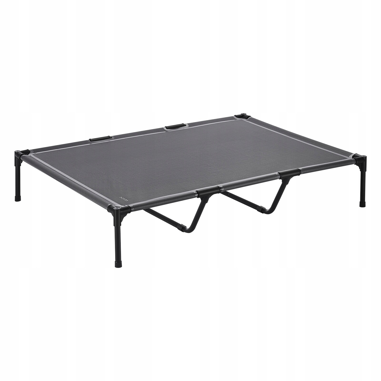 Vyvýšené Pelíšek pro psa XL Šedá-Černá Prodyšné a voděodolné