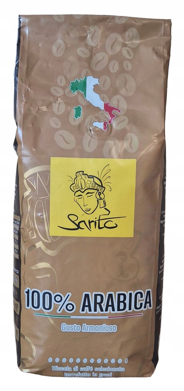 Zrnková káva Sarito 100% Arabica 1 kg