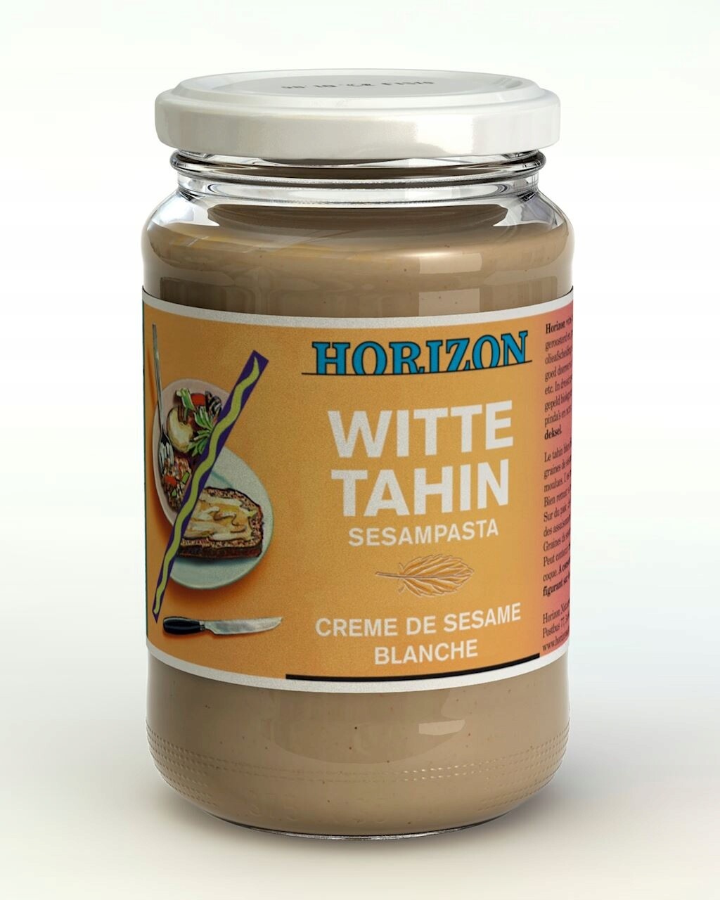 Tahini Bílá (sezamová Pasta) Bio 350 g Horizon