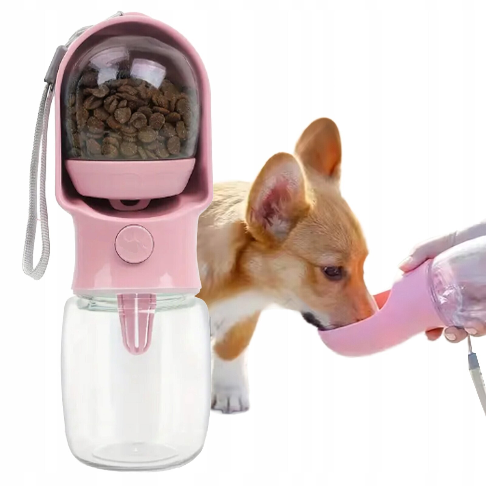 Láhev Pro Psa Kočku Napáječka Lahev Na Pití Přenosná Miska Na Vodu Turistické Krmivo