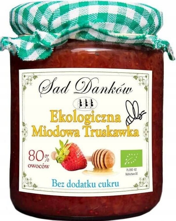 Medový Džem Jahoda B/c Bio 260 g Sad Danków