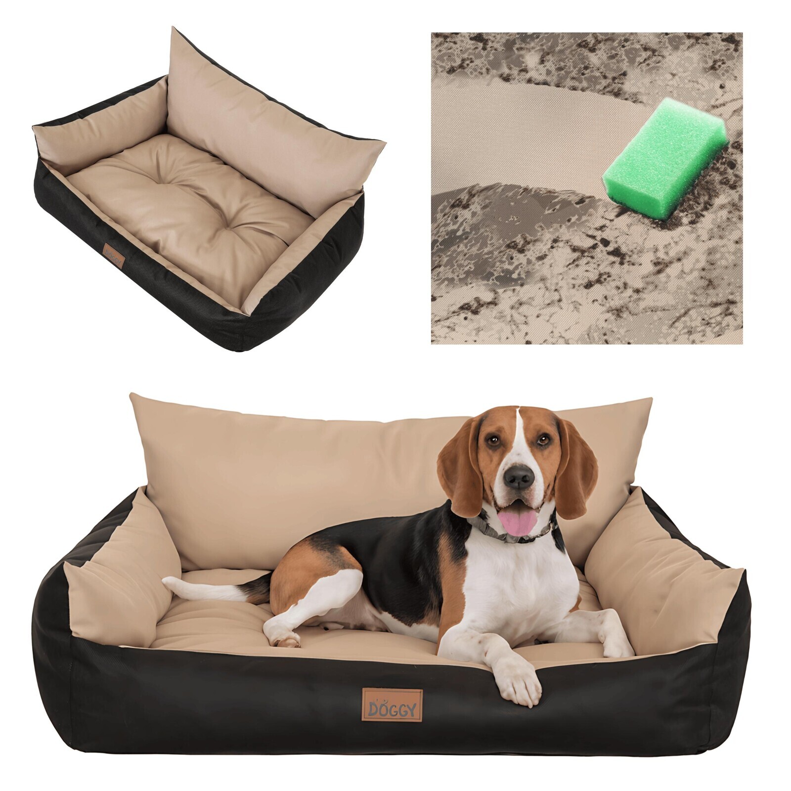 Pelíšek pro psa Voděodolné Potah postel pro psa nebo kočku XL 82x63 cm