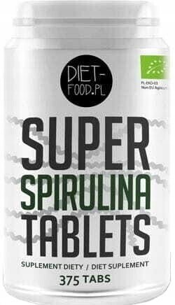 Spirulina v tabletách 375 ks Eko Diet Food