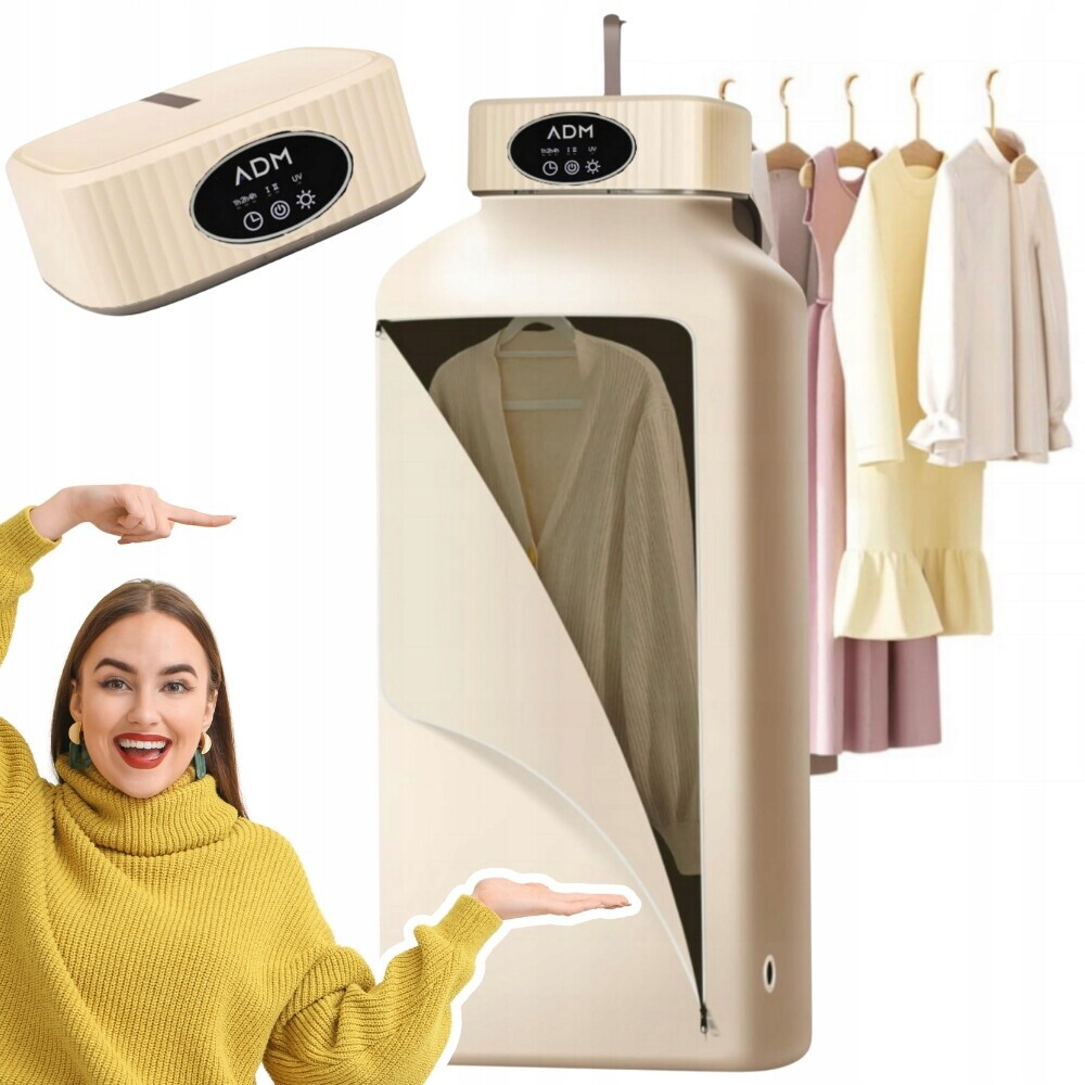 Sušák Turistický Napařovač Prádla 600W Časovač