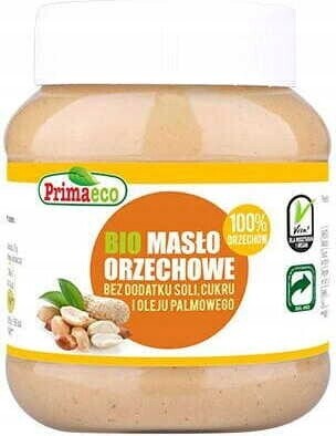 Arašídový krém bez přidané soli a cukru Bio 360 g Primaeco