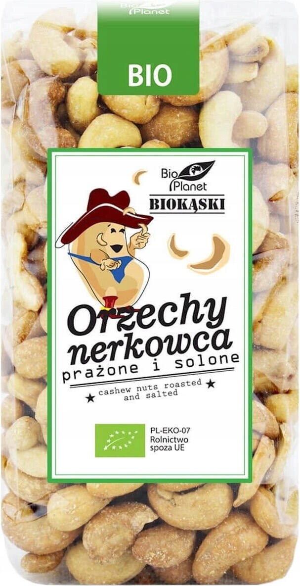 Kešu Ořechy Pražené A Solené Bio 350 g Bio Planet