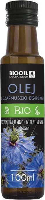 Egyptský Černý Olej Lisovaný Za Studena Bio 100 ml Biooil