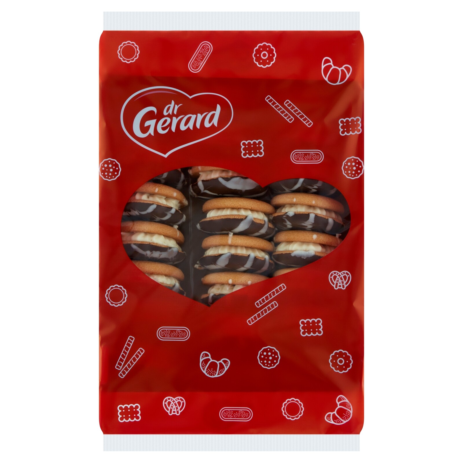 Krémovka dekorovaná smetanovo-meruňkovou Piškoty 720 g Dr Gerard