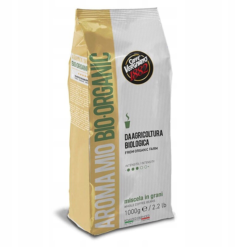 Káva Caffe Vergnano Aroma Mio BioOrganic do kávovaru 1 kg