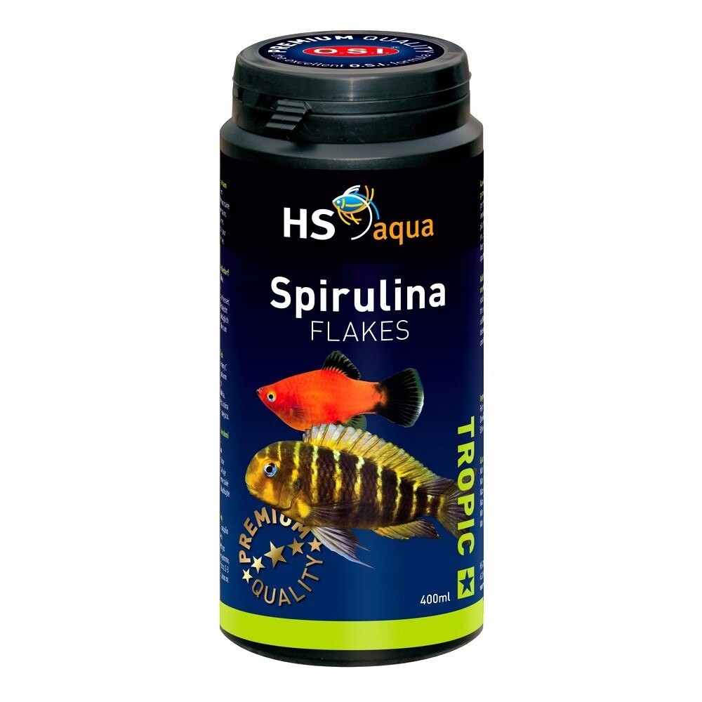 Hs Aqua Spirulina Flakes 400 ML krmivo pro ryby (0030164) Hs Aqua