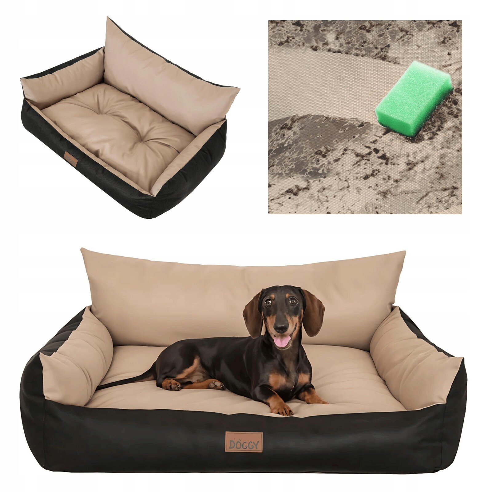 Pelíšek pro psa Voděodolné Potah postel pro psa nebo kočku L 64 x 49 cm