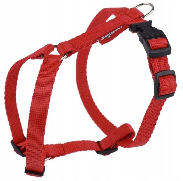 Champion Postroj pro velkého psa s nastavitelnou páskou Guard 120 Červená