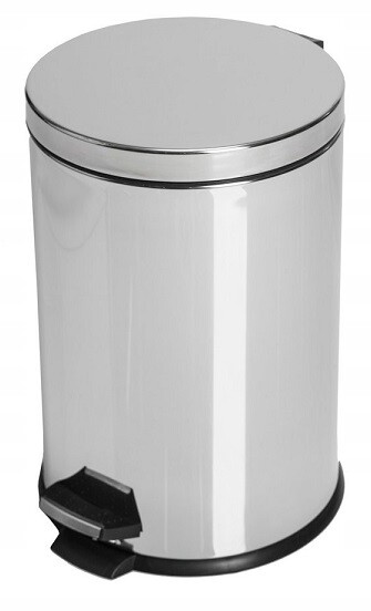 Odpadkový Koš Do Koupelny Do Pokoje Kanceláře S Pedálem 5 L Kovový Odpadkový Koš