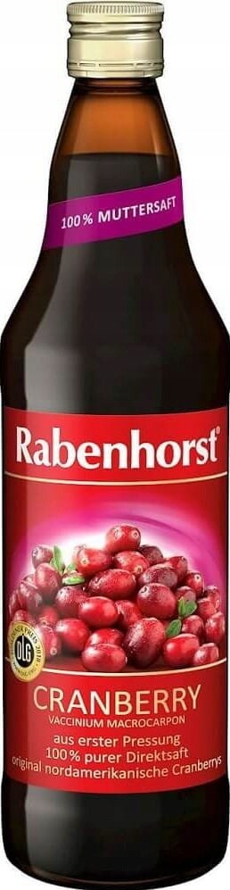 Brusinkový Džus 100% 750 ml Rabenhorst