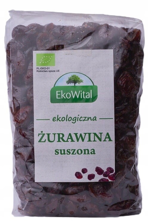 Sušené brusinky Bio 500 g EkoWital
